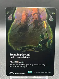 Stomping Ground (Borderless) Edge of Eternities Foil 0283 - Image 1