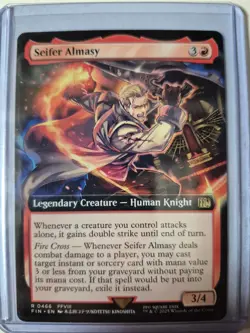 Seifer Almasy Extended Art Final Fantasy Near Mint - Image 1