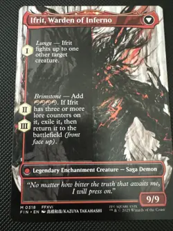 Clive, Ifrit's Dominant (0318) (Borderless) Final Fantasy Regular - Image 2