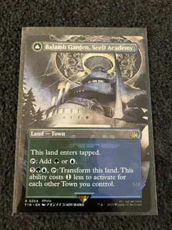 Magic The Gathering MTG - Balamb Garden, SeeD Academy (Borderless) - FIN - Image 1