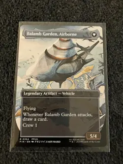 Magic The Gathering MTG - Balamb Garden, SeeD Academy (Borderless) - FIN - Image 2