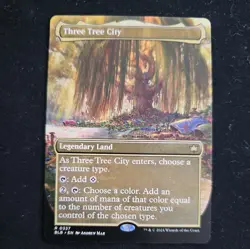 [MTG][MAGIC] Three Tree City [Borderless #337] - BLB [NM] - Image 1