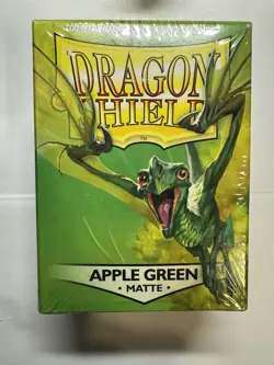 Dragon Shield Matte Sleeves - Apple Green (100ct) - Image 1
