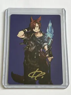 G’raha Tia Scion Reborn 51 Signature Art Series MTG Final Fantasy 2025 MT 9.0 + - Image 1