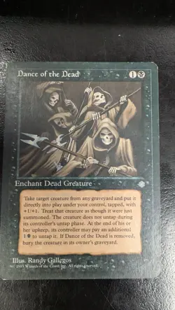 Dance of the Dead Ice Age Regular Magic Card - Image 1