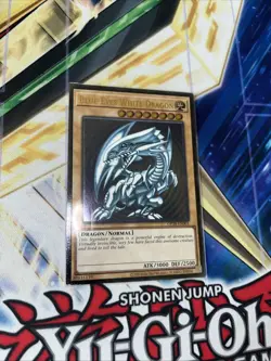 Blue-Eyes White Dragon Ultimate Rare OP28-EN001 Yugioh Pack Fresh #4 - Image 3