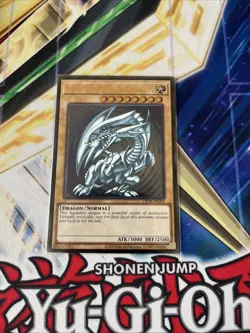 Blue-Eyes White Dragon Ultimate Rare OP28-EN001 Yugioh Pack Fresh #4 - Image 4