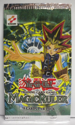 Yu Gi Oh Magic Ruler Empty Pack Sleeve NO CARDS YuGiOh Wrapper TCG Booster - Image 1