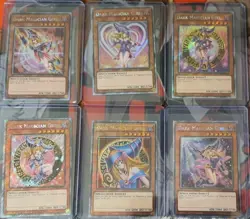 Dark Magician Girl Set Platinum Secret Quarter Century Alt Art NM YuGiOh TCG - Image 1
