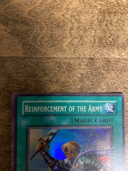 YuGiOh TCG Reinforcement of the Army - Super Rare - LOD-028 - Unlimited - LP - Image 2