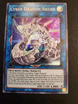Yu-Gi-Oh! Cyber Dragon Sieger MP18-EN108 Prismatic Secret Rare 1st Edition!!! - Image 1