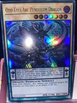 Yugioh: Odd-Eyes Arc Pendulum Dragon LEDD-ENC00 Ur - Image 1