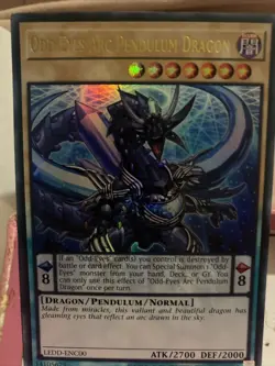Yugioh: Odd-Eyes Arc Pendulum Dragon LEDD-ENC00 Ur - Image 3