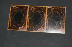 Yugioh Card Lot LP-PL 3x Super Rare 1st Edition Hieracosphinx TLM-EN012 - Image 2