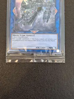 Yugioh Skyfaring Castle of the Black Forest 2022-EN003 Ultra Rare Promo LP NO839 - Image 3