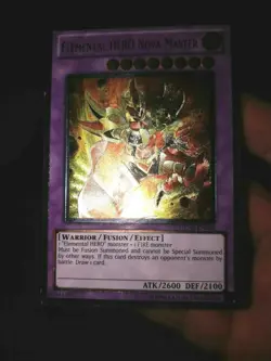 ELEMENTAL HERO NOVA MASTER - UNLIMITED ULTIMATE RARE VLP GENF-EN093 - YUGIOH - Image 1