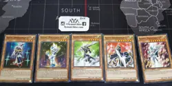 SILENT SWORDSMAN LV3 LV4 LV5 LV7 + MAGICIAN LV 8 DPRP-EN016 NM COMMON - YUGIOH - Image 1