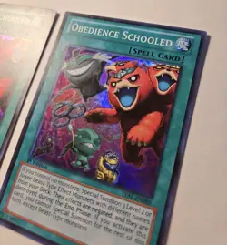 3x Obedience Schooled LVAL-EN088 Super Rare 1st Edition Lightly Played LP - Image 4