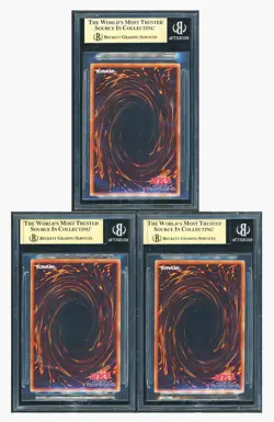 Yu-Gi-Oh BGS10 & 9.5*2 Obelisk Slifer Ra SCR Set 2020 Prismatic God Box JPN - Image 2