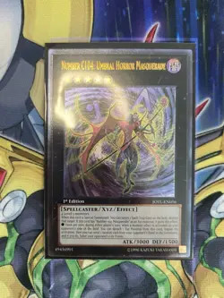 LP Number C104: Umbral Horror Masquerade Yu-Gi-Oh! UTR 1st Ed - Image 1