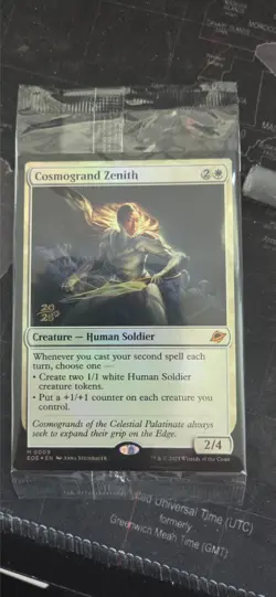 MtG Cosmogrand Zenith Prerelease foil - Image 1