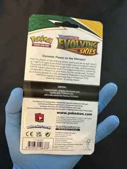 Pokemon TCG Evolving Skies Checklane Blister Pack with SLOWPOKE Promo SEALED - Image 2