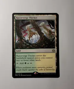 Razorverge Thicket Phyrexia: All Will Be One Regular - Image 1