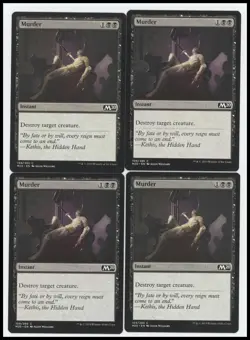 Murder x4 #109 Core Set 2020 MTG Near Mint Common - Image 1