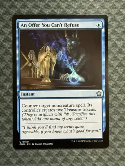 MTG An Offer You Can’t Refuse #0160 Uncommon Foundations (FDN) - Image 2
