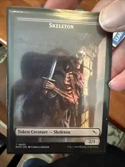 MTG 4x Skeleton Token - Image 2