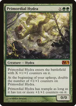 1x Primordial Hydra M12 EX LP x1 Mtg Magic the Gathering Changie - Image 1