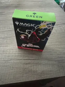 SDCC 2025 Magic The Gathering x Spider-Man Welcome Deck Miles Morales Green New - Image 1