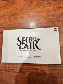 New MTG Secret Lair A Devastation of Dragons SDCC 2025 SEALED IN HAND W/Deck - Image 3