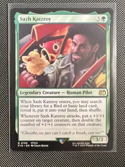 Sazh Katzroy Final Fantasy Regular MTG - Image 1