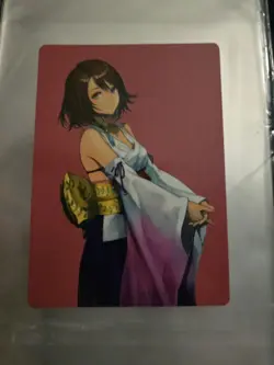 48 Yuna, Hope of Spira osamu FIN Art Series Card 48/53 Final Fantasy MTG - Image 1