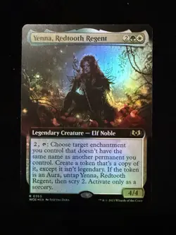 Yenna, Redtooth Regent (Extended Art) Wilds of Eldraine Foil - Image 1