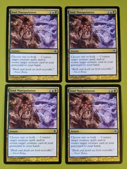Soul Manipulation x4 Alara Reborn 4x Playset Magic the Gathering MTG - Image 1