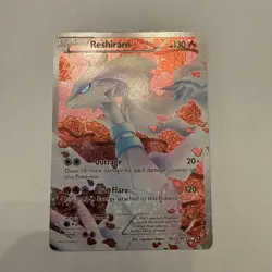 Pokemon TCG Reshiram FA (Full Art) RC22/RC25 Legendary Treasures NM - Image 1
