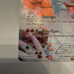 Pokemon TCG Reshiram FA (Full Art) RC22/RC25 Legendary Treasures NM - Image 3