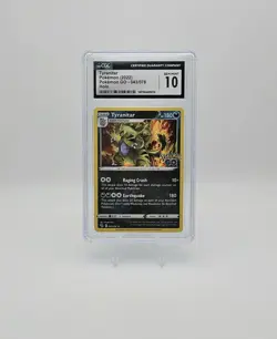 2022 Pokemon GO Tyranitar HOLO #43 - CGC 10 - Image 1
