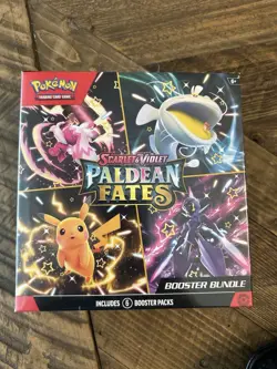 Pokemon Scarlet & Violet Paldean Fates Booster Bundle🔥 Factory Sealed🔥 - Image 1