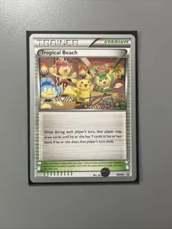 Tropical Beach BW50 Pokemon 2014 World Championships Black Star Promo - Image 1
