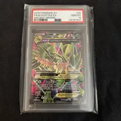 Pokemon M Sceptile EX XY Ancient Origins Full Art #85 PSA 10 Gem Mint - Image 1