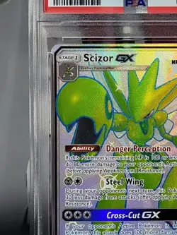 PSA 10 Scizor GX SV72/SV94 Hidden Fates Shiny Vault Pokemon 2019 - Image 2