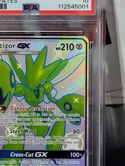 PSA 10 Scizor GX SV72/SV94 Hidden Fates Shiny Vault Pokemon 2019 - Image 3