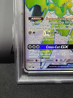 PSA 10 Scizor GX SV72/SV94 Hidden Fates Shiny Vault Pokemon 2019 - Image 5