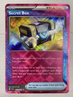 Pokemon TCG Secret Box 163/167SV06: Twilight Masquerade Holo Ace Spec NM - Image 1