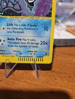 Pokemon TCG Cloyster Expedition Base Set Holo Rare Card 8/165 - Image 4