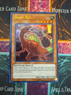 Yu-Gi-Oh! TCG Giant Rex BLLR-EN027 Ultra Rare 1st Edition Near Mint - Image 1