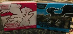 Sealed Pokemon Center Black Bolt & White Flare Elite Trainer Box ETB Set - Image 1